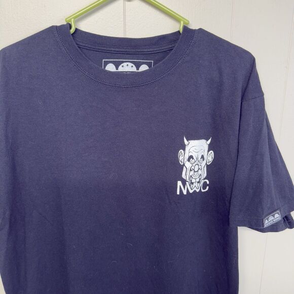 No Warning NWC Punk Band Bridge Nine Records Double Sided Graphic T Shirt L NWOT - Picture 2 of 10
